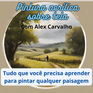 Imagem de Pintura acrílica sobre tela criado por Alex Carvalho na hotmart