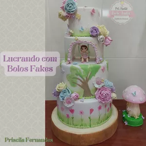 Imagem de capa para o Curso online Lucrando com Bolos Fakes