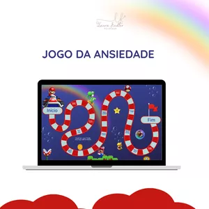 Imagem de capa para o Ebook Jogo: Mário Bross e a Jornada contra a Ansiedade.
