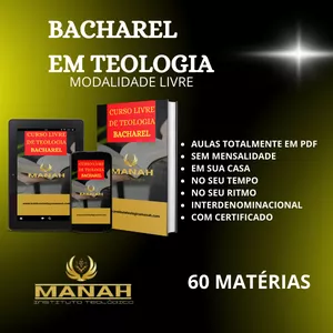 Imagem de capa para o Curso online CURSO DE BACHAREL EM TEOLOGIA