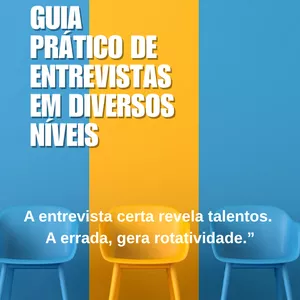 Imagem de capa para o Ebook Guia Prático de Entrevista em Diversos Níveis 