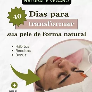 Imagem de capa para o Curso online Transforme sua pele em 40 dias com estética Natural