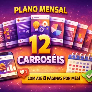 Imagem do curso CARROSSEL PRO ART MENSAL