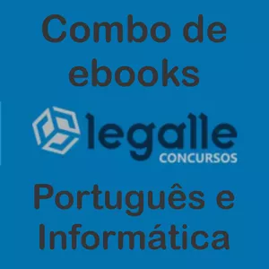Imagem de capa para o Ebook Combo de ebooks: Português + Informática para LEGALLE