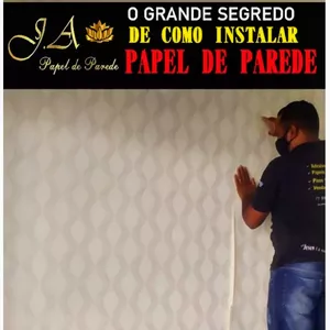 Imagem de capa para o Ebook O grande Segredo de Como Instalar Papel de Parede