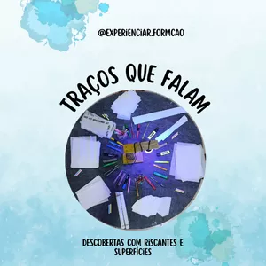 Imagem de capa para o Ebook Traços que Falam: descobertas com riscantes e superfícies