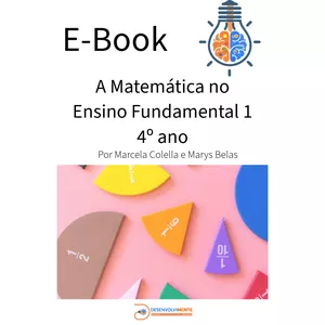 Imagem de capa para o Ebook E-Book - A Matemática no Ensino Fundamental 1: 4º ano