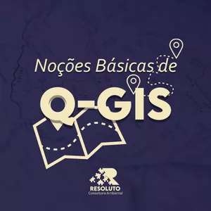 Imagem de capa para o Curso online Noções básicas de Q-GIS para Criação de Mapas