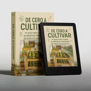 Imagen de portada para Ebook De Cero a Cultivar: Tu guía para tener alimentos frescos en espacios pequeños