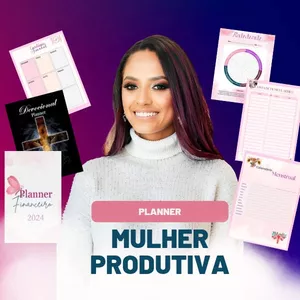 Imagem de capa para o Curso online Planner Digital mulher produtiva