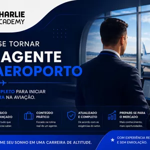 Imagem de Como se Tornar um Agente de Aeroporto criado por CLAYTHON CAVALCANTE na hotmart