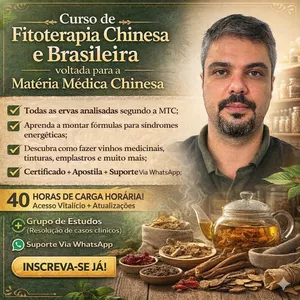 Imagem do curso Curso de Fitoterapia Chinesa e Brasileira Voltada para a Matéria Médica Chinesa - Aprenda Infusões, Decocções, Xaropes, Emplastros e Muito Mais.
