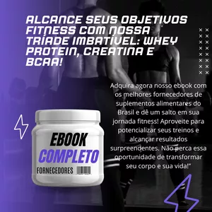 Imagem de capa para o Ebook Descubra os 10 Melhores Fornecedores de Suplementos Alimentares do Brasil!