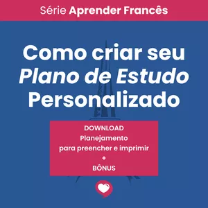 Imagem de capa para o Ebook Aprender Francês - Como Criar Seu Plano de Estudo