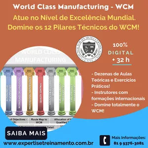 Imagem do curso WCM Experience [World Class Manufacturing]