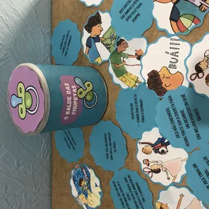 Imagem de capa para o Ebook O BALDE DAS CHUPETAS - HISTÓRIA NA LATA 