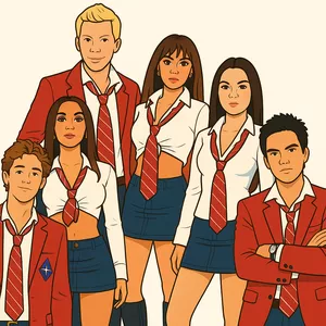 Imagem de capa para o Ebook Imagens para pintar Rebelde