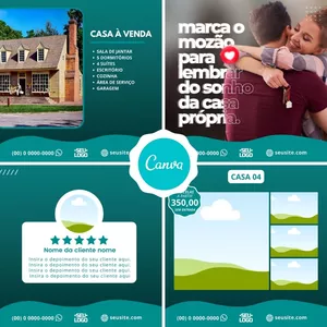 ARTES PARA CORRETOR (CANVA)