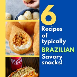 Cover image for Ebook BRAZILIAN FOOD ♡ Snacks culinary e-book