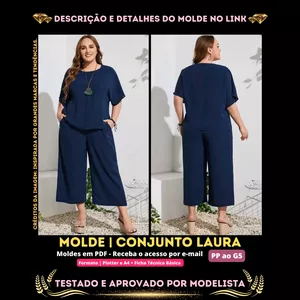 Imagem de capa para o Curso online [Molde em PDF] - Conjunto Ofélia ID 3695792 [PP ao G5]✨