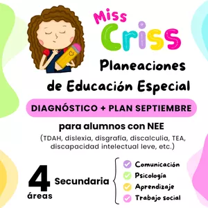 Imagen de portada para Curso online Planeaciones de Educación Especial- Secundaria
