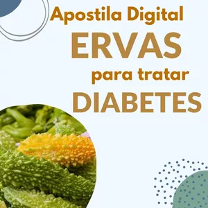 Imagem de capa para o Ebook Ervas para tratar a Diabetes