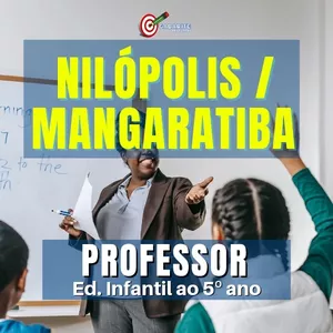 Imagem de capa para o Ebook Apostila Digital para Nilópolis /  Mangaratiba - Professor de Ed. Infantil até o 5º ano