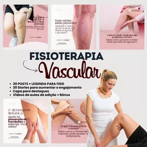 Imagem de capa para o Curso online PACK FISIOTERAPIA VASCULAR