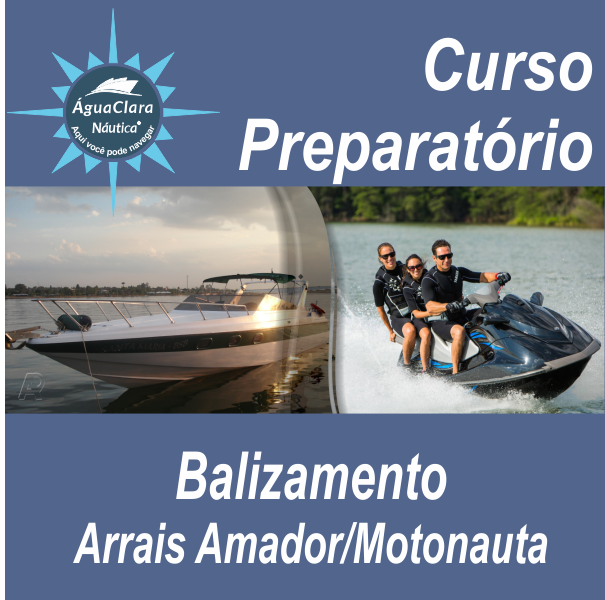 Imagem do curso Balizamento Arrais Amador/Motonauta - Curso Preparatório