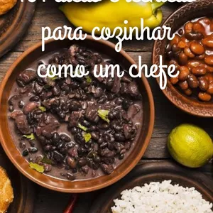 Imagem de capa para o Ebook 101 dicas e técnicas para cozinhar como um chef