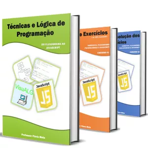 Imagem de capa para o Ebook EBOOK - TÉCNICAS E LÓGICA DE PROGRAMAÇÃO - Do Fluxograma ao Javascript