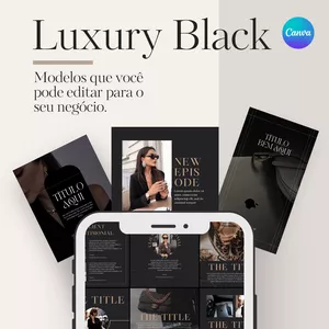 Imagem de capa para o Curso online Pack Luxury Black