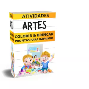 Imagem de capa para o Ebook ATIVIDADES DE ARTES