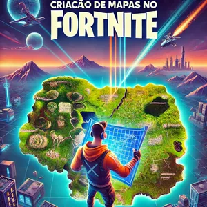 Imagem de capa para o Ebook Criação de Mapas no Fortnite: O Guia Completo para Dominar o Modo Criativo