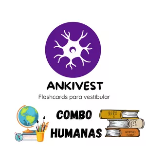 Imagem de capa para o Ebook Combo AnkiVest Humanas