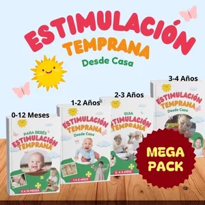 Imagen de portada para Ebook Pack Guías de Estimulación de bebés de 0 a 4 años