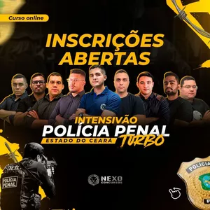 Imagem de capa para o Curso online INTENSIVÃO TURBO POLÍCIA PENAL DO CEARÁ