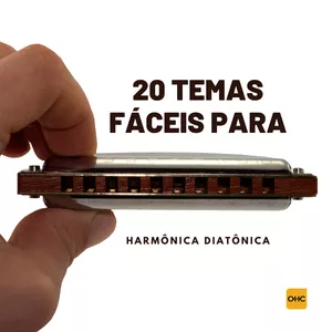 Imagem de capa para o Curso online LEVE JUNTO: 20 TEMAS FÁCEIS PARA HARMÔNICA DIATÔNICA - Volume 1