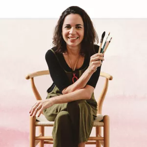 Imagem de capa para o Curso online Clube de Assinatura Aquarela em Algodão da Mare