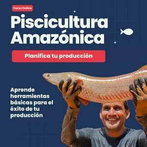 Imagen de portada para Curso online Piscicultura Amazónica | Planifica tu producción 