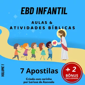 Imagem de capa para o Ebook Atividade Bíblica Infantil 