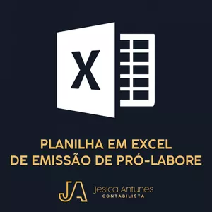 Imagem de capa para o Curso online Planilha Emissão de Pró-Labore (Enviamos por e-mail em até 1 dia útil após a Compra)