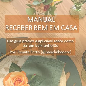 Imagem de capa para o Curso online Manual Receber Bem em Casa
