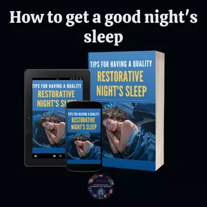 Cover image for Online course How to get a good night's sleep