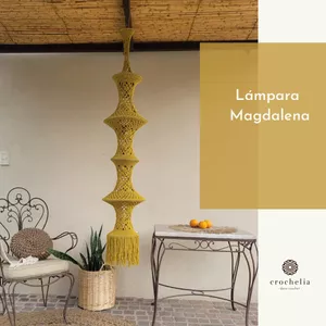 Imagen de portada para Ebook Lámpara Crochet Magdalena