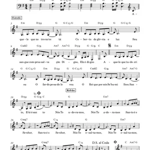 Imagem de capa para o Ebook Nós Te Adoramos - Júlia Vitoria -  Cifra - Letra e Melodia