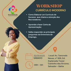 Imagem de capa para o Evento presencial Workshop Currículo Moderno