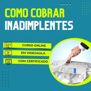 Imagem de Curso de Como Cobrar Inadimplentes criado por Qualifica Brasil na hotmart