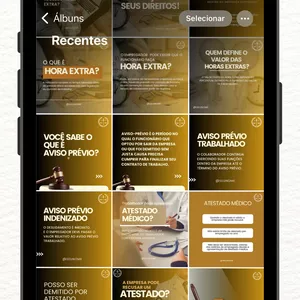 Imagem de capa para o Curso online MINI PACK CANVA ADVOCACIA TRABALHISTA 