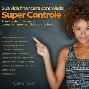 Imagem do curso Controle Financeiro com Dashboard's e Recibo